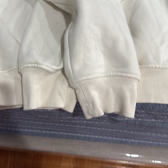 White Hoodie with Red Logo - Picture 4 of 5